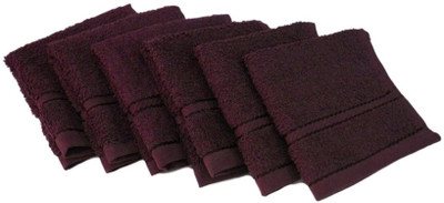 

Snuggle Cotton 400 GSM Face Towel Set(Pack of 6, Brown)