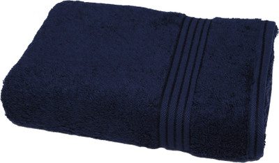 

Avira Home Cotton 650 GSM Bath Towel(Blue), Dark blue