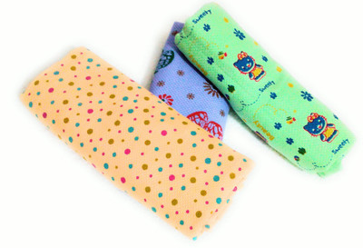 

Cotton Colors Cotton 2400 GSM Bath Towel Set(Pack of 3, Multicolor)