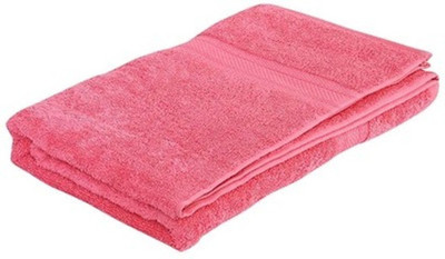 

Sellstra Cotton 250 GSM Bath Towel(Pink)