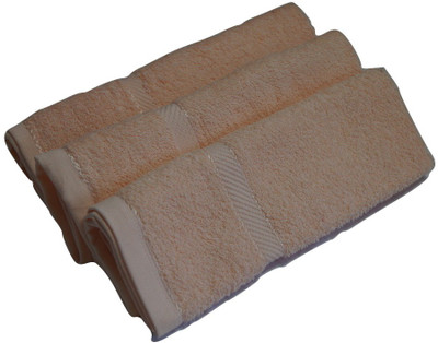 

Snuggle Cotton Terry 400 GSM Hand Towel Set(Pack of 3, Peach)