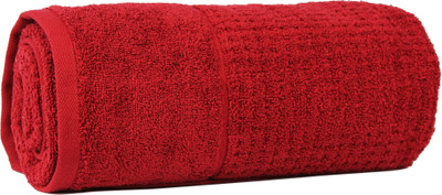 

Trident Cotton 525 GSM Bath Towel(Red)