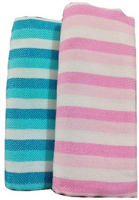 

Cotton Colors Cotton 2400 GSM Bath Towel Set(Pack of 2, Multicolor)