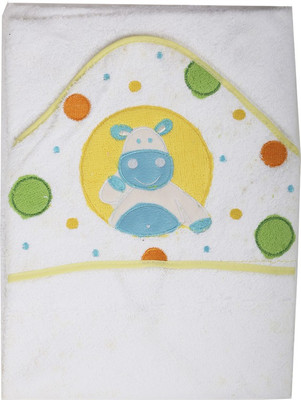 

Baby Boo Cotton, Polyester 2200 GSM Bath Towel(White)