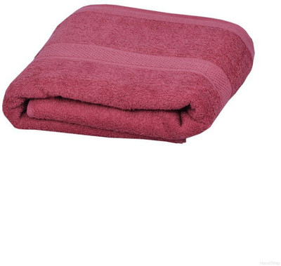 

Shoppingtara Cotton GSM Bath Towel(Pink)