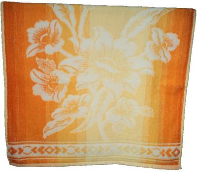 

Amita Home Furnishing Cotton GSM Bath Towel(Orange)
