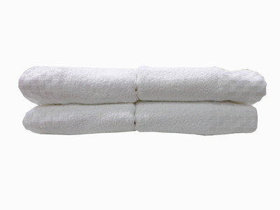 

India Furnish Cotton 550 GSM Hand Towel Set(Pack of 4, White)