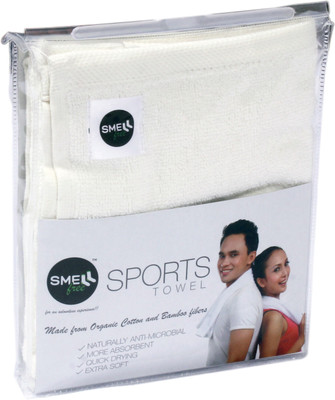 

Smell Free Bamboo Sports Towel(White), Off-white