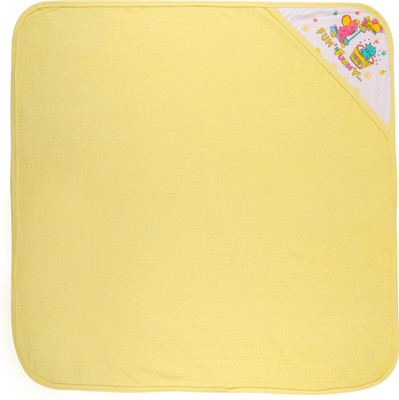 

MomToBe Hosiery Cotton 100 GSM Bath Towel(Yellow)