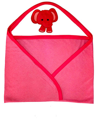 

Goodluck Cotton Terry 2000 GSM Bath Towel Set(Pink), Dark pink