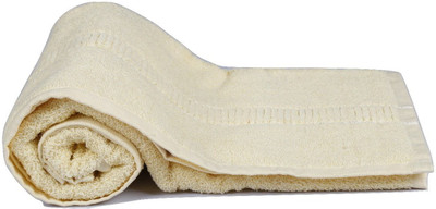 

NKP Cotton 425 GSM Bath Towel(Yellow), Lemon yellow