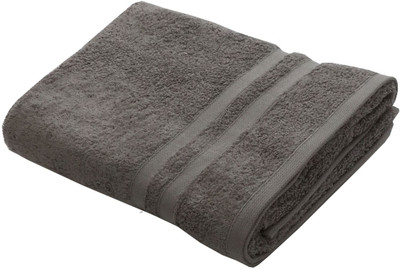 

Lushomes Cotton 550 GSM Bath Towel(Grey), Light grey