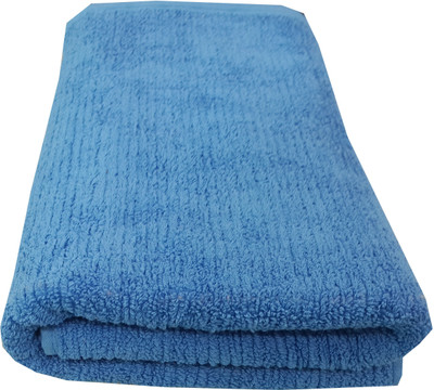 

Welhouse India Cotton 250 GSM Bath Towel(Blue)