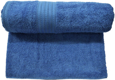 

Bombay Dyeing Cotton 450 GSM Bath Towel(Blue), Sky blue