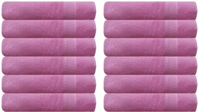 AkiN Cotton 500 GSM Hand Towel(Pack of 12)