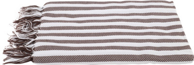 

A R Cotton GSM Bath Towel(Brown, White)