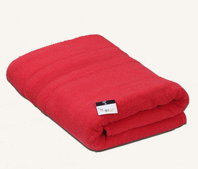 

The Intellect Bazaar Cotton 450 GSM Bath Towel(Red)