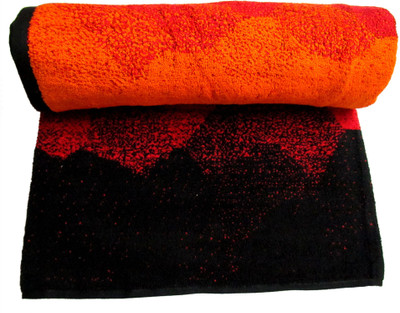 

Bombay Dyeing Cotton 550 GSM Bath Towel(Orange)