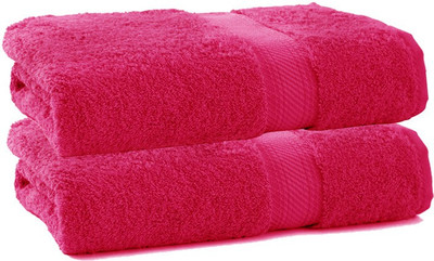 

Juvenile Cotton 2400 GSM Bath Towel Set(Pack of 2, Pink)