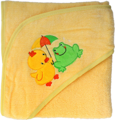 

Belle Maison Embroidered  Top Sheet(Cotton, Yellow