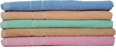 

Shopping Store Cotton 450 GSM Bath Towel Set(Pack of 5, Multicolor)