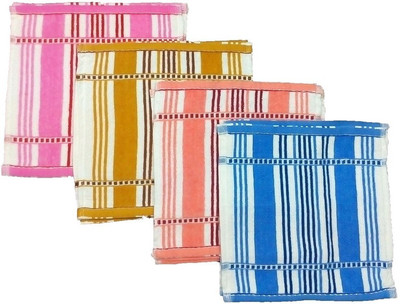 Mikado Cotton GSM Face Towel(Pack of 8, Multicolor)