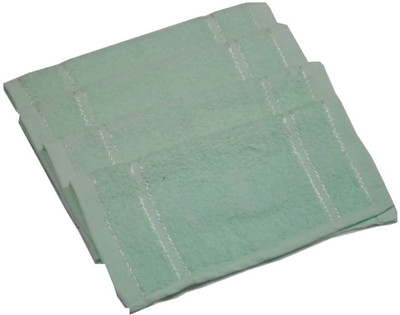 

Snuggle Cotton GSM Face Towel(Pack of 4, Green)