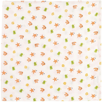 Brother Baby Printed  Blanket(Cotton, Multicolor