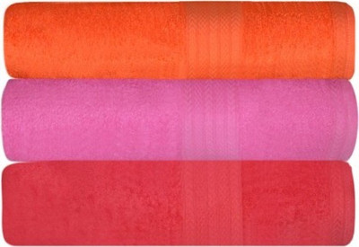 

Shopping Store Cotton 450 GSM Bath Towel(Pack of 3, Multicolor), Mulitcolor