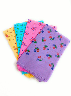 

Cotton Colors Cotton 2400 GSM Bath Towel Set(Pack of 4, Multicolor)