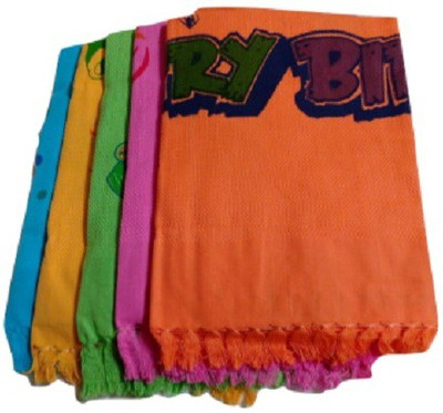 

Cotton Colors Cotton 2400 GSM Bath Towel Set(Pack of 5, Multicolor)