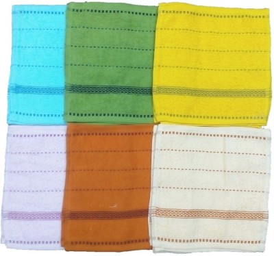 

Mikado Cotton GSM Face Towel(Pack of 24, Multicolor)