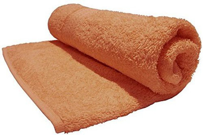 

Bombay Dyeing Cotton 450 GSM Bath Towel(Orange), Peach