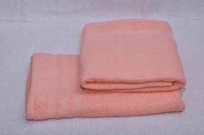 63% OFF on Shoppingtara Cotton Bath Towel(Peach)