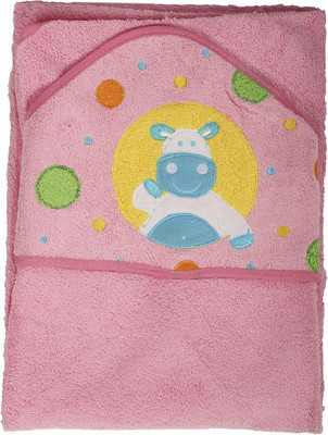

Baby Boo Cotton, Polyester 2200 GSM Bath Towel(Pink)
