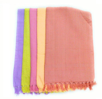 

Cotton Colors Cotton 2400 GSM Bath Towel Set(Pack of 5, Multicolor)