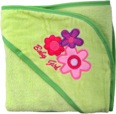 

Belle Maison Embroidered  Top Sheet(Cotton, Green