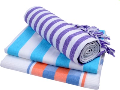 sathiyas Cotton 500 GSM Bath Towel(Pack of 3)