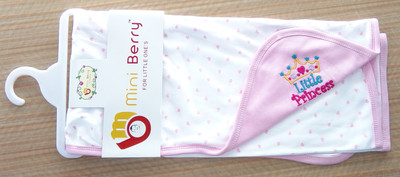 

Mini Berry Cotton 100 GSM Bath Towel(Multicolor), Pink