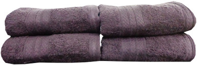 

India Furnish Cotton 450 GSM Hand Towel(Pack of 4, Brown), Chocolate brown