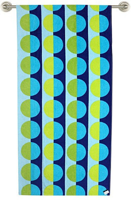 

The Intellect Bazaar Cotton 450 GSM Bath Towel(Blue)