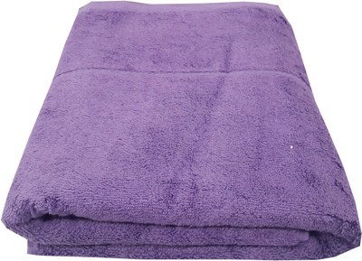 

Welhouse India Cotton 250 GSM Bath Towel(Purple)