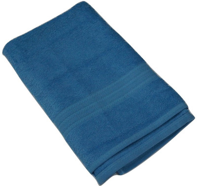 

Snuggle Cotton 500 GSM Bath Towel(Blue), Light blue