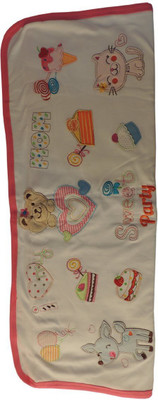 

Baby Bucket Cotton 2400 GSM Bath Towel(Pack of 4, Pink)