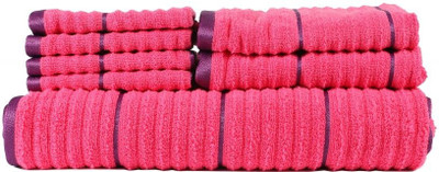 

Casa Copenhagen GSM Face Towel(Pack of 7, Pink)