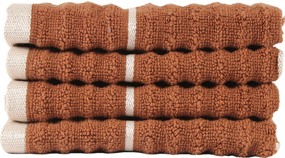 

Casa Copenhagen GSM Face Towel(Pack of 4, Brown)