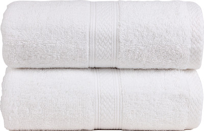 

Casa Copenhagen Cotton 575 GSM Hand Towel(Pack of 2, Multicolor), White