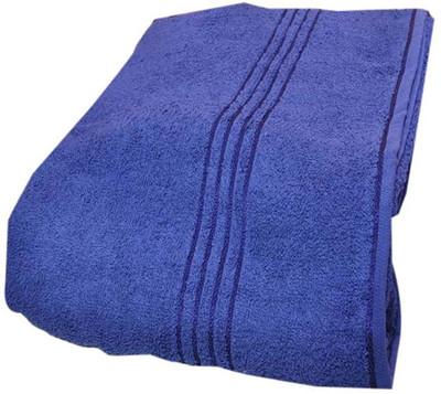 6% OFF on Trident Cotton Bath Towel(Blue)