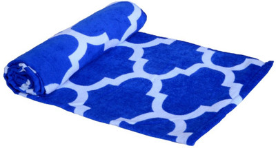 

First Row Cotton 2000 GSM Bath Towel(Blue)