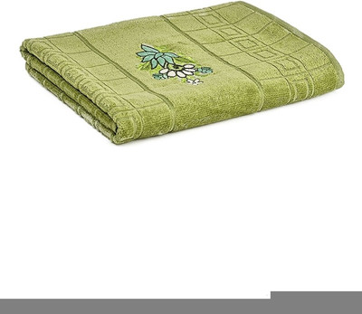 

First Row Cotton 2000 GSM Bath Towel(Green)